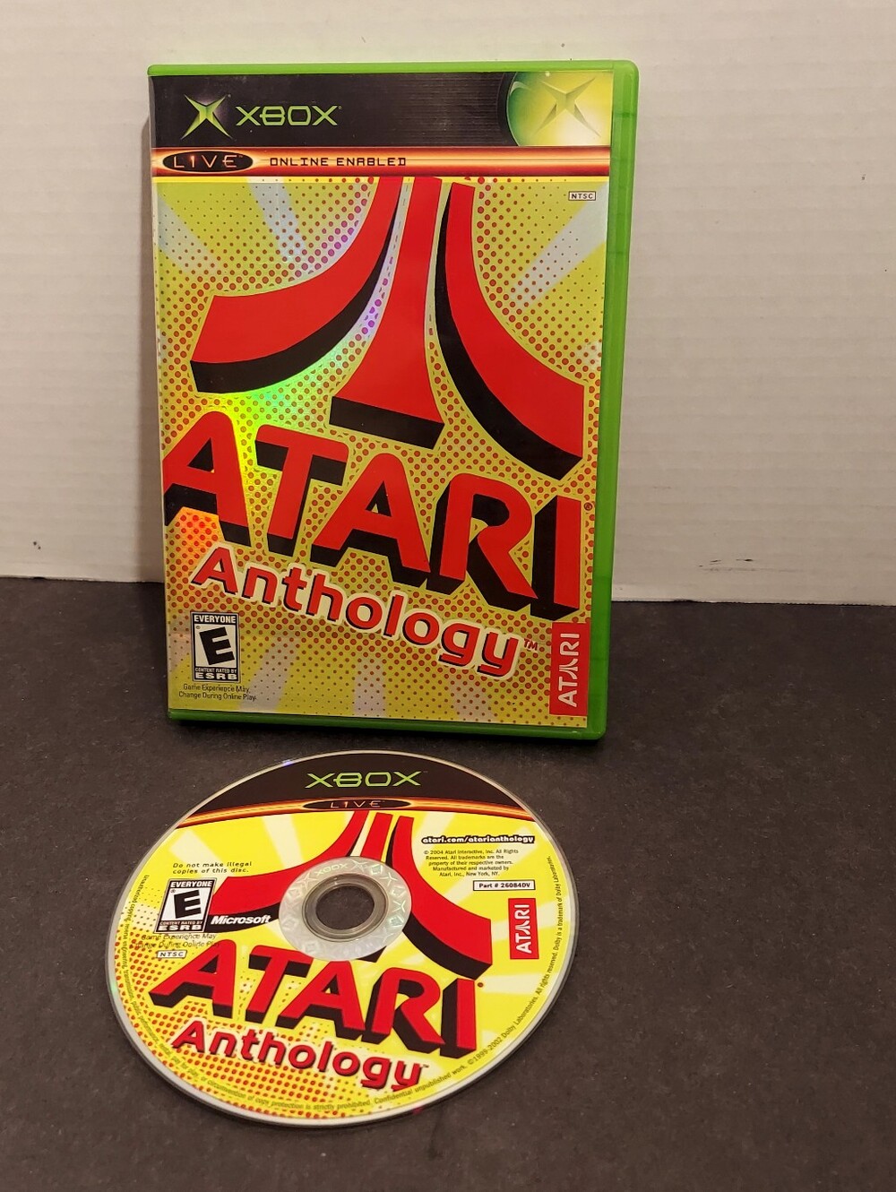 Atari Anthology Xbox Original Xbox Atari Anthology Og Game Videogame